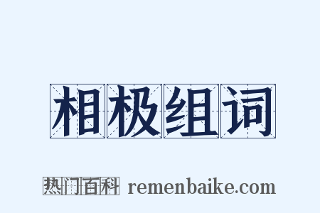 相极组词是什么意思的图片